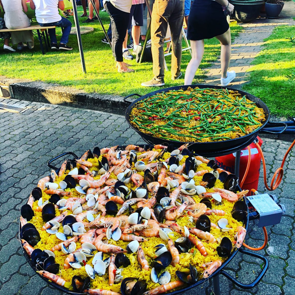 Paella Live Cooking